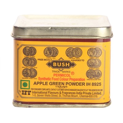 Bush Colur Apple Green 100gm 1x120